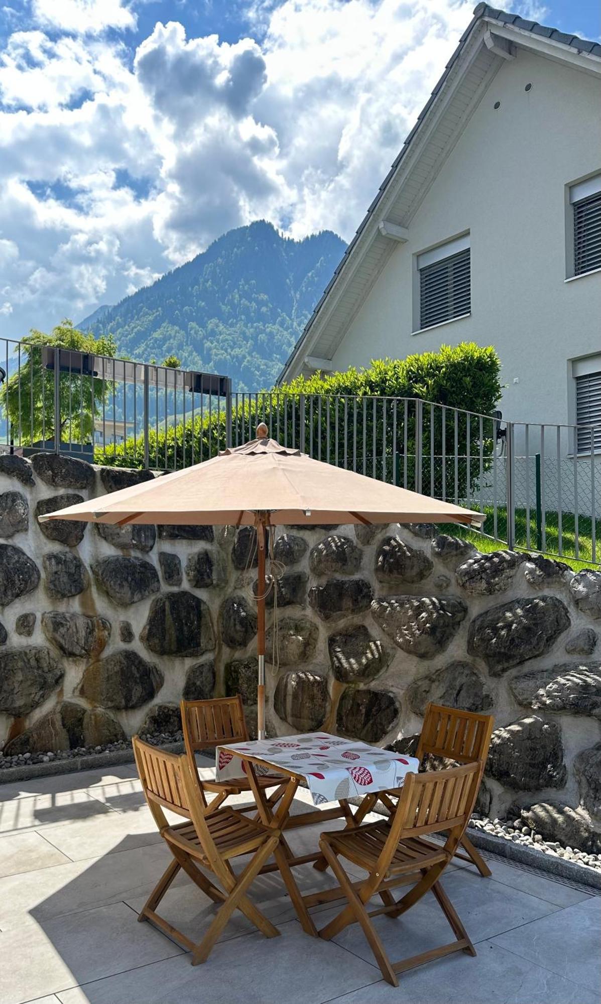 Komfortable Ferienwohnung In Beckenried, Nidwalden Exterior foto